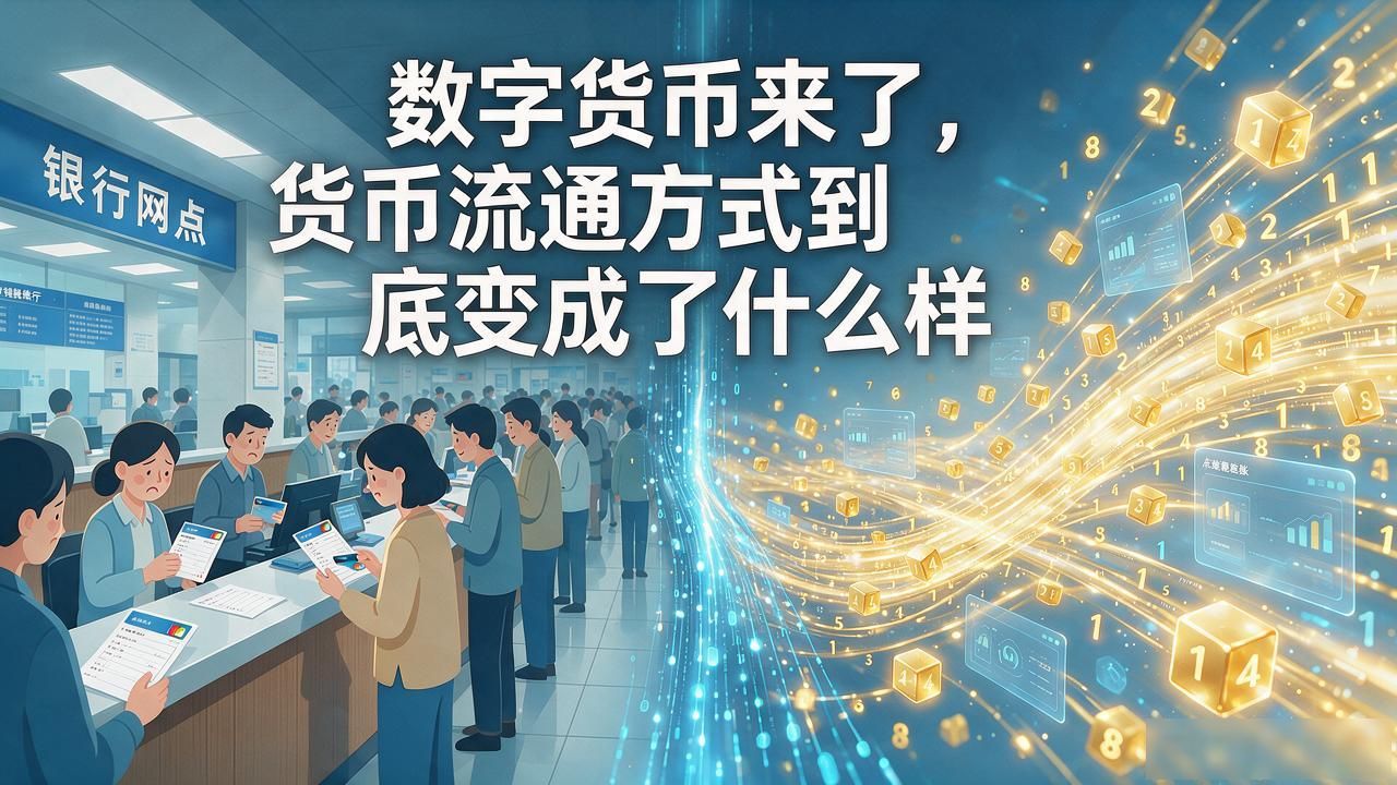 数字货币来了，货币流通方式到底变成了什么样