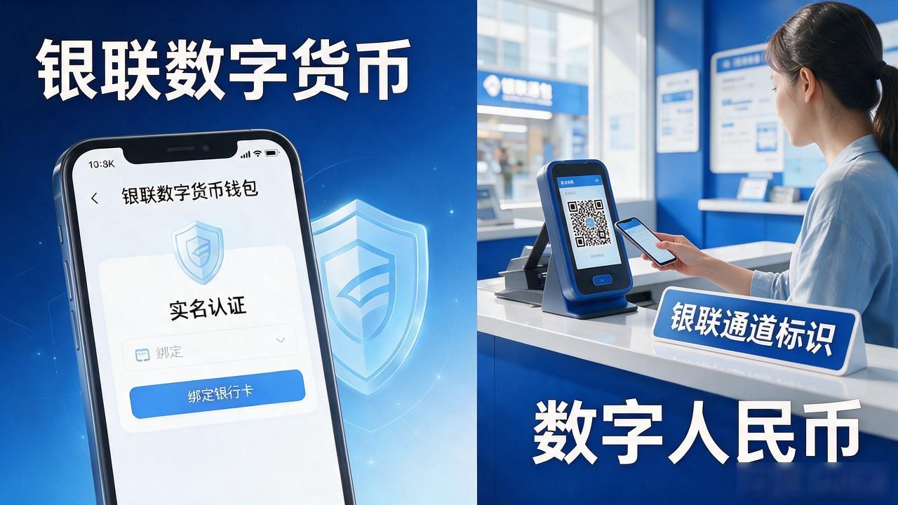 银联数字货币怎么开通使用？跟数字人民币到底有啥区别