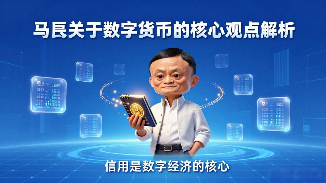马云关于数字货币的核心观点解析