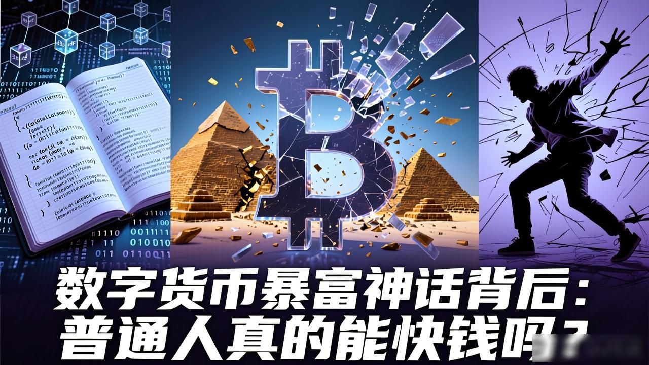 数字货币暴富神话背后：普通人真的能快钱吗？