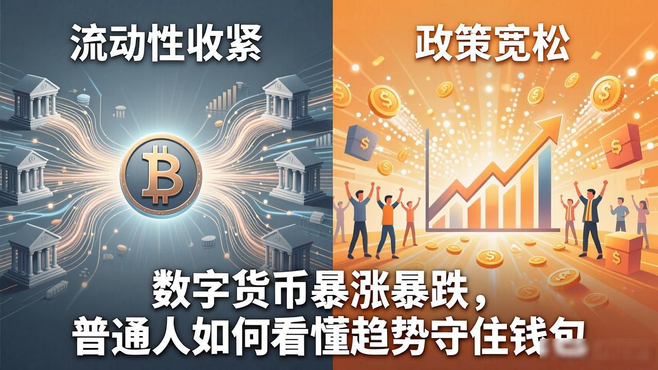 数字货币暴涨暴跌,普通人如何看懂趋势守住钱包