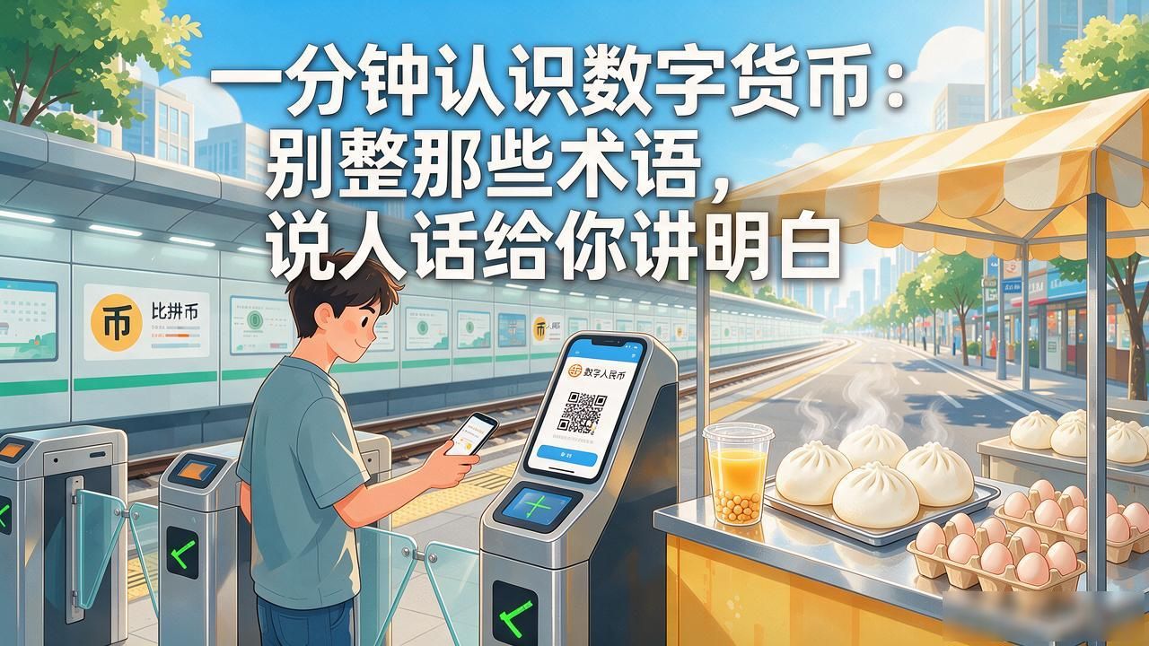 一分钟认识数字货币：别整那些术语，说人话给你讲明白