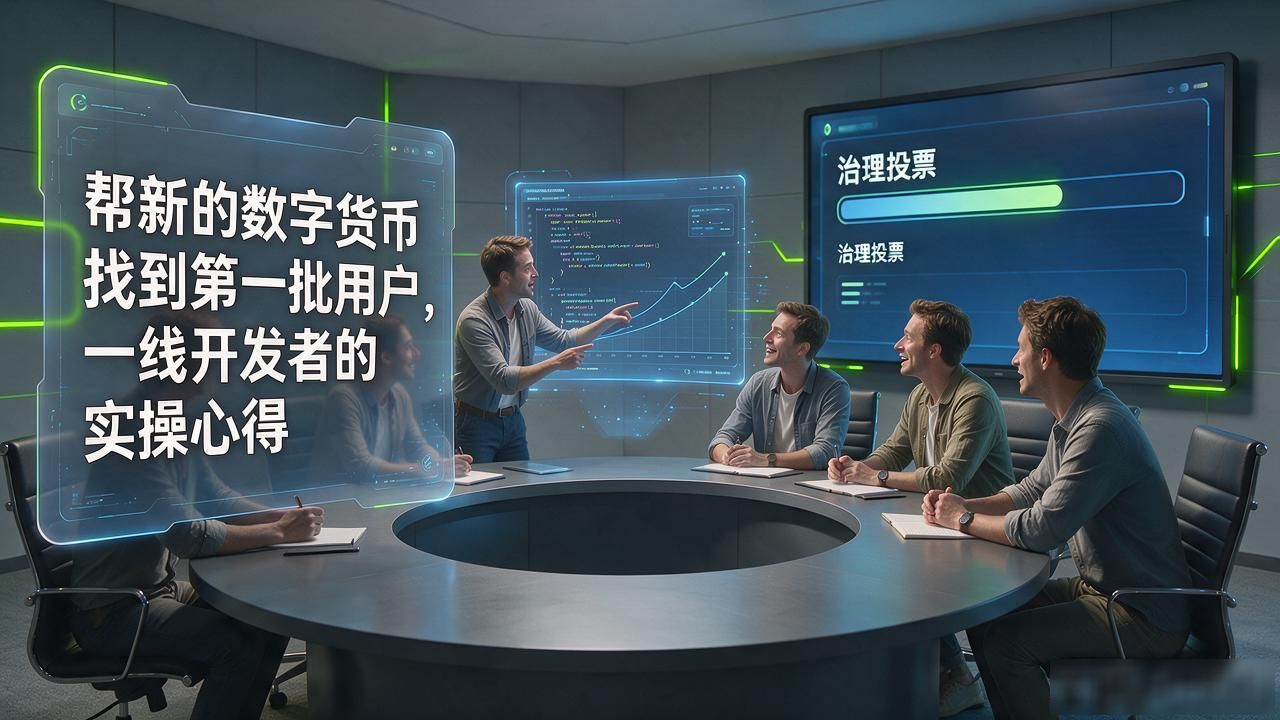 帮新的数字货币找到第一批用户，一线开发者的实操心得