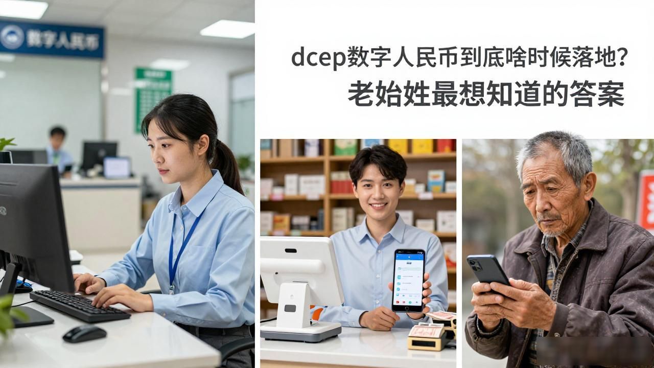 dcep数字人民币到底啥时候落地？老百姓最想知道的答案