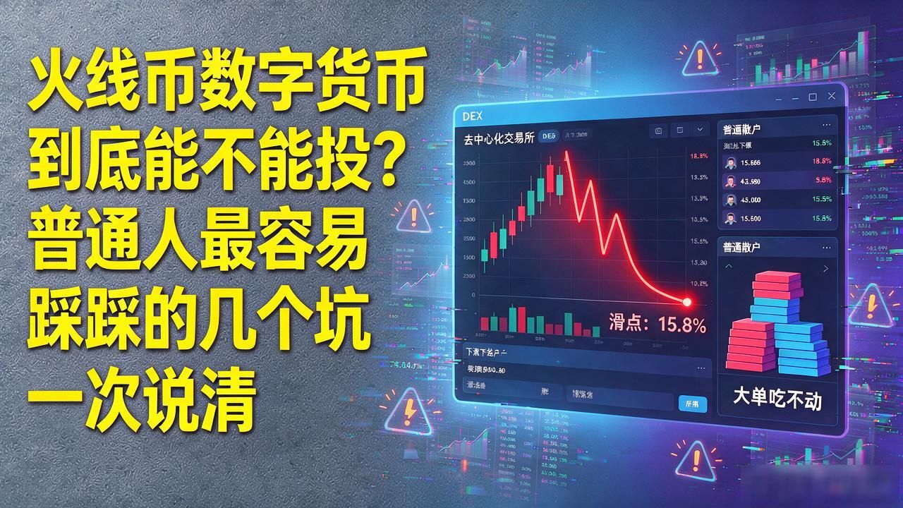 火线币数字货币到底能不能投?普通人最容易踩的几个坑一次说清