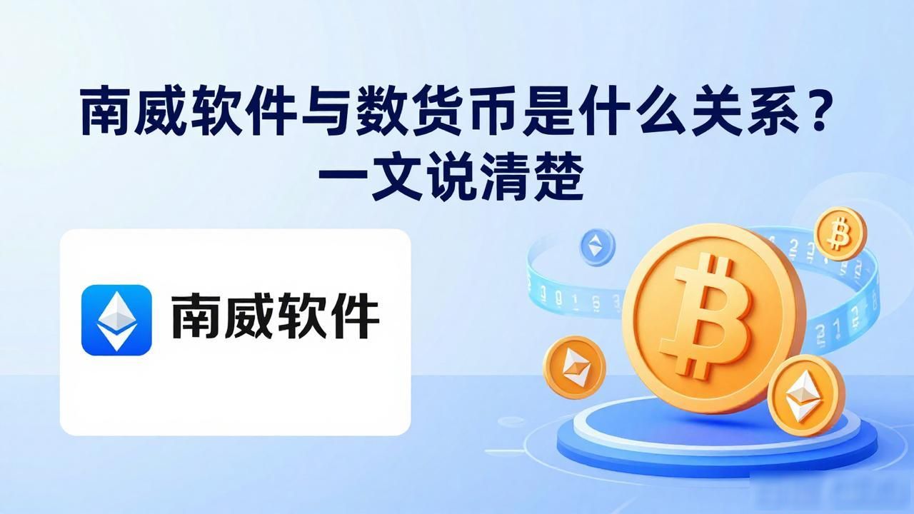 南威软件与数字货币是什么关系?一文说清楚