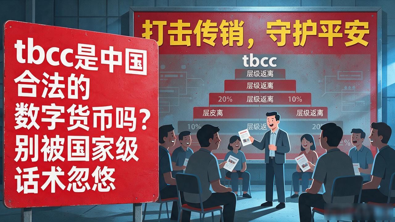 tbcc是中国合法的数字货币吗？别被"国家级"话术忽悠