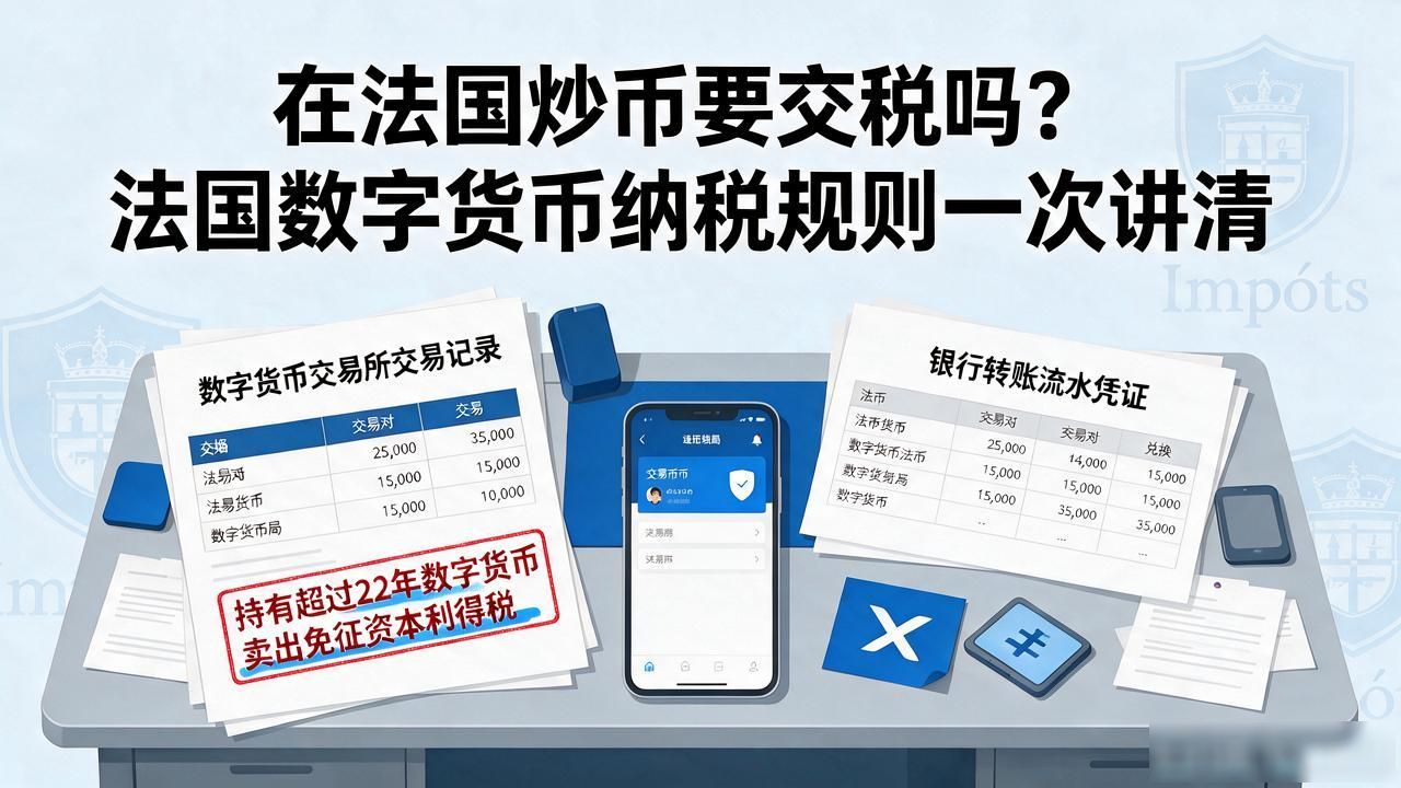 在法国炒币要交税吗？法国数字货币纳税规则一次讲清