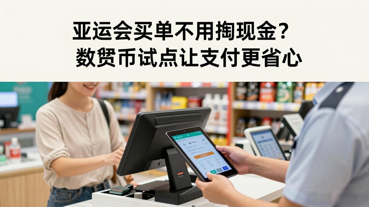 亚运会买单不用掏现金？数字货币试点让支付更省心