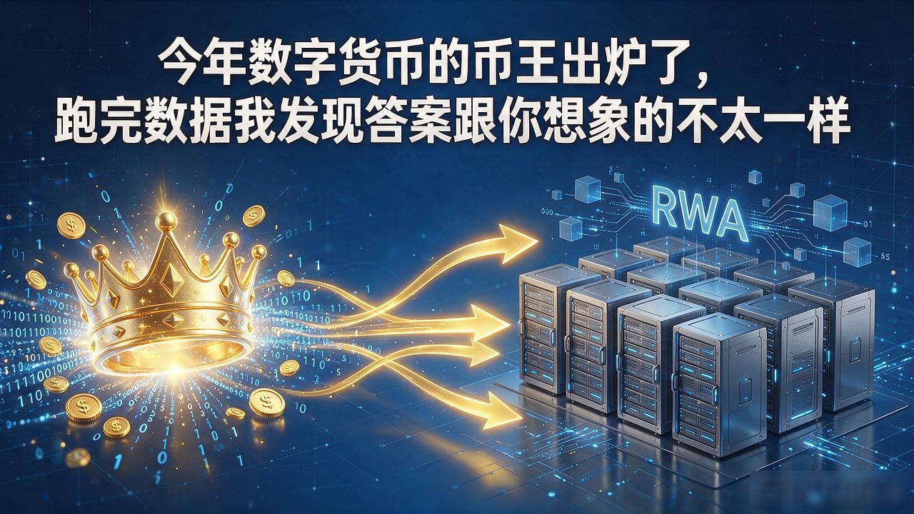 今年数字货币的币王出炉了，跑完数据我发现答案跟你想象的不太一样