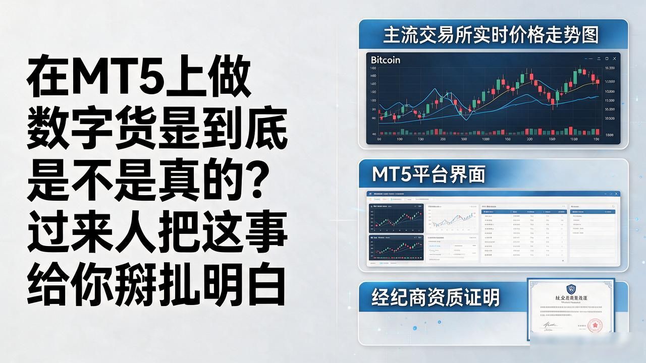 在MT5上做数字货币到底是不是真的？过来人把这事给你掰扯明白