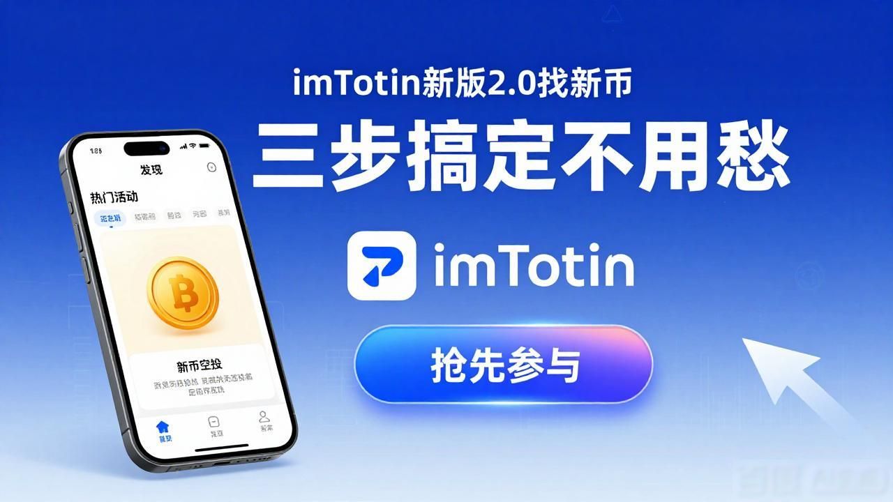imToken新版2.0找新币，三步搞定不用愁