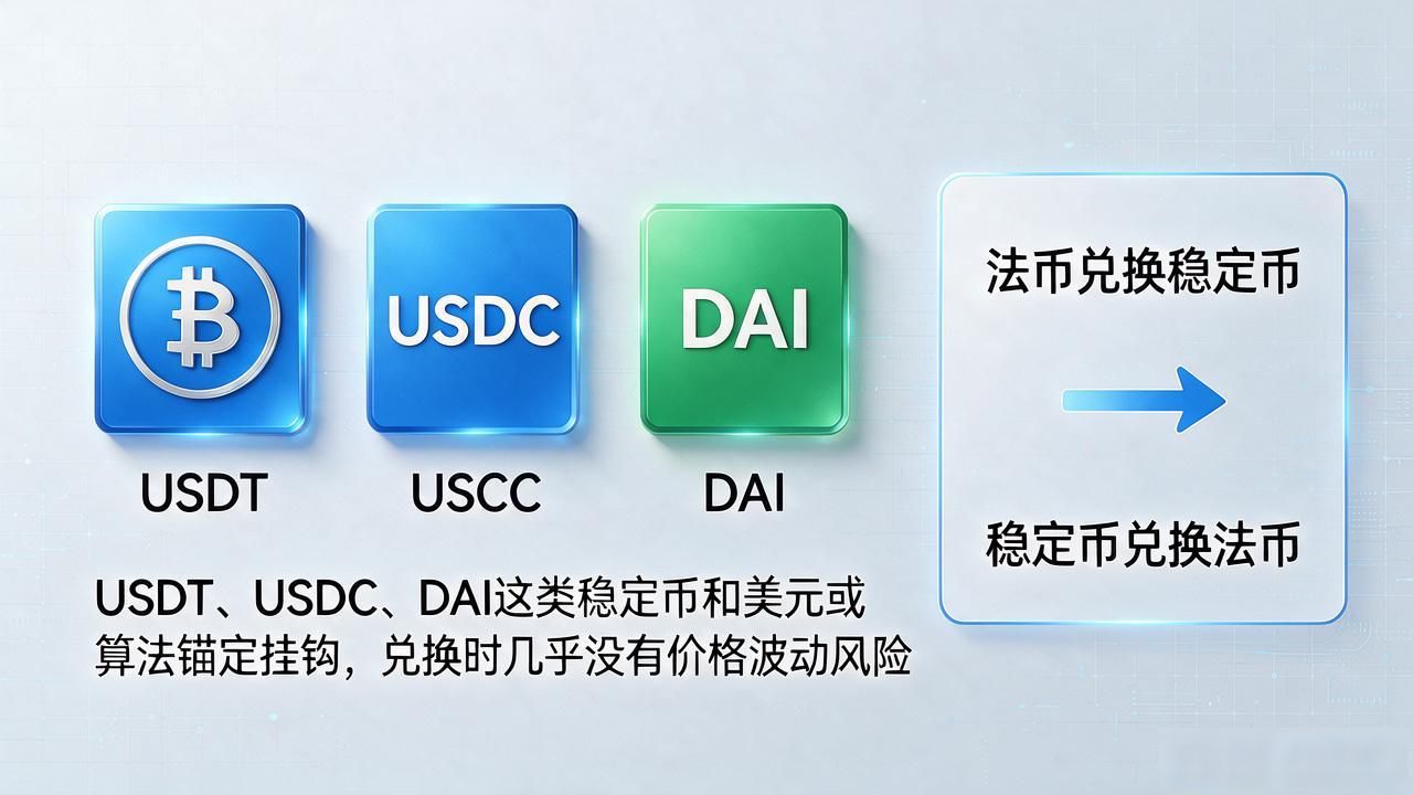 什么数字货币可以兑换？想换成法币，能用的其实就这几类