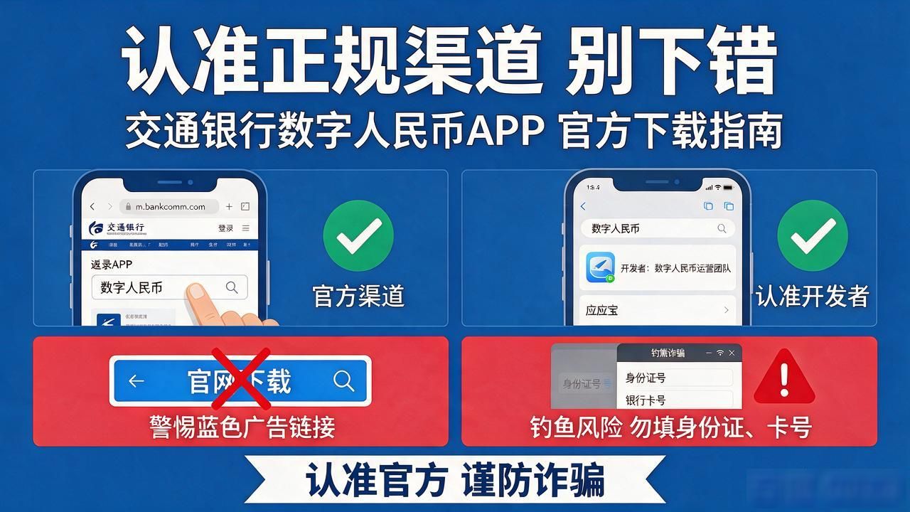 交通银行数字货币app官网下载入口，认准正规渠道别下错