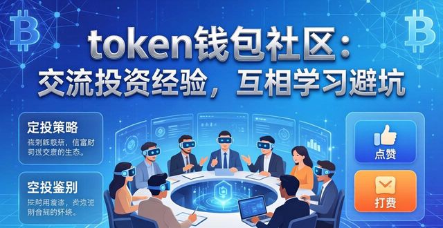 token钱包社区：交流投资经验，互相学习避坑