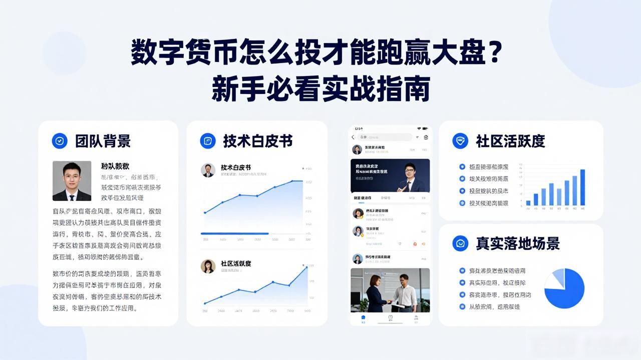 数字货币怎么投才能跑赢大盘？新手必看实战指南