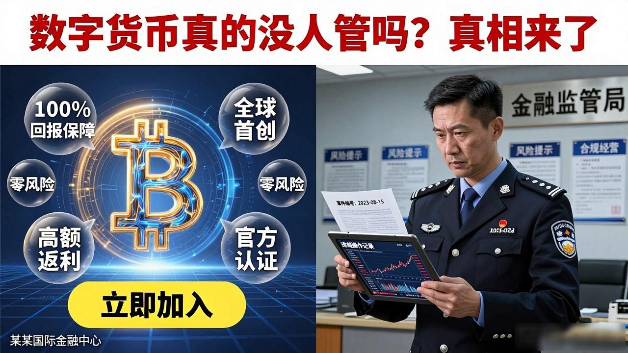 数字货币真的没人管吗？真相来了