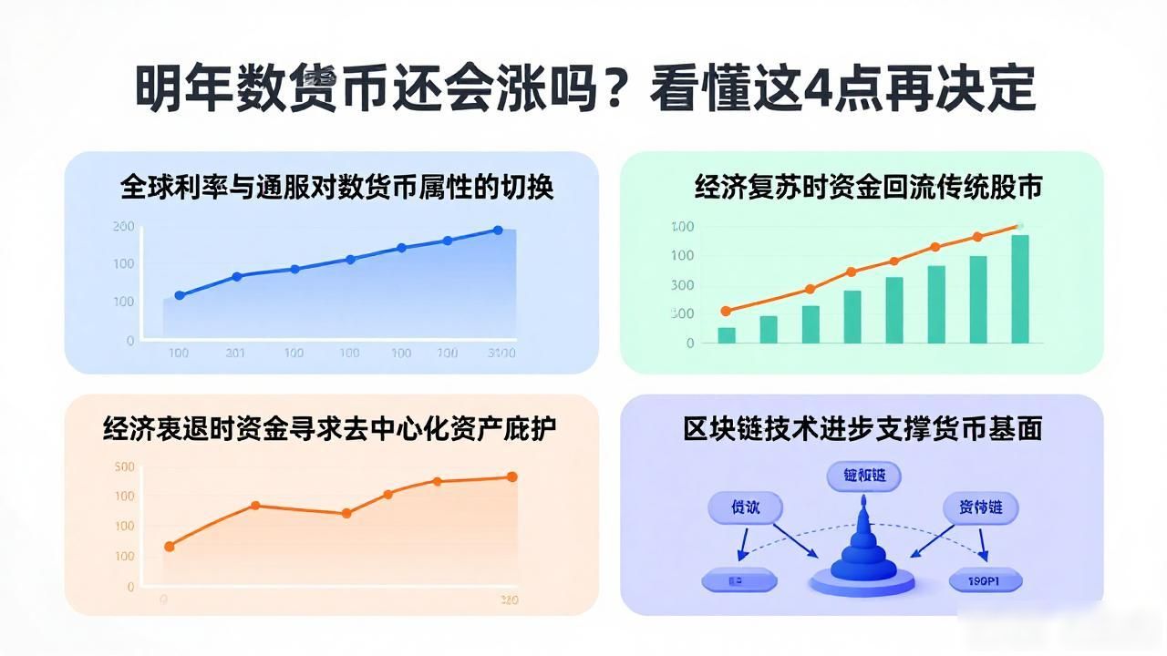 明年数字货币还会涨吗？看懂这4点再决定