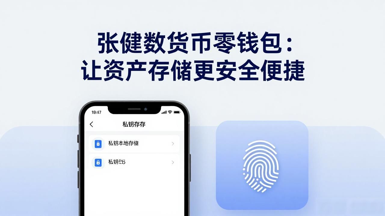张健数字货币零钱包：让资产存储更安全便捷