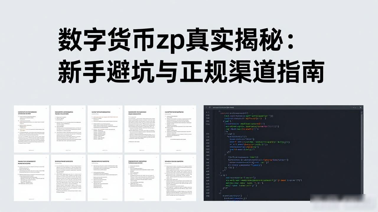 数字货币zp真实揭秘：新手避坑与正规渠道指南