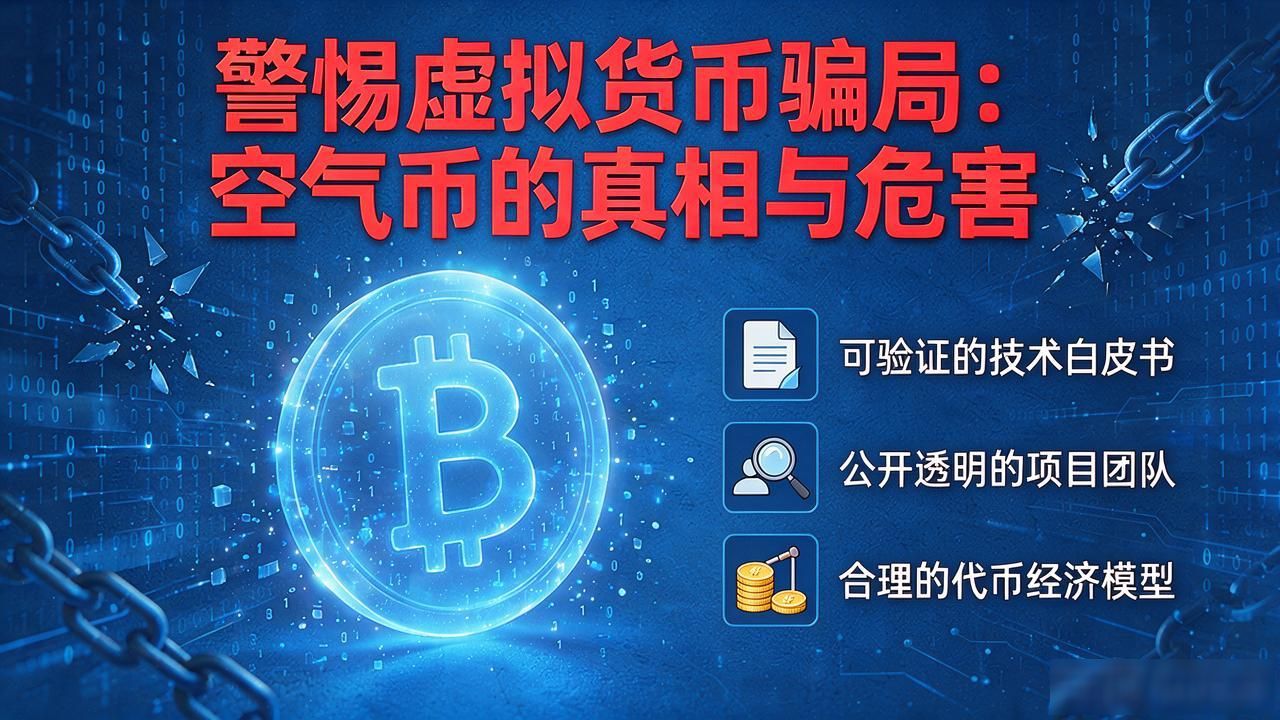 警惕虚拟货币骗局：空气币的真相与危害