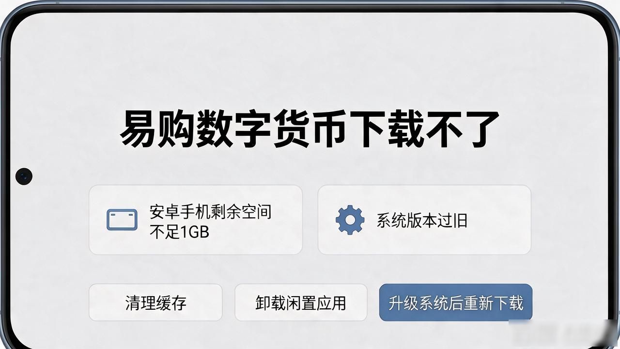 易购数字货币下载不了？大概率是这几个原因