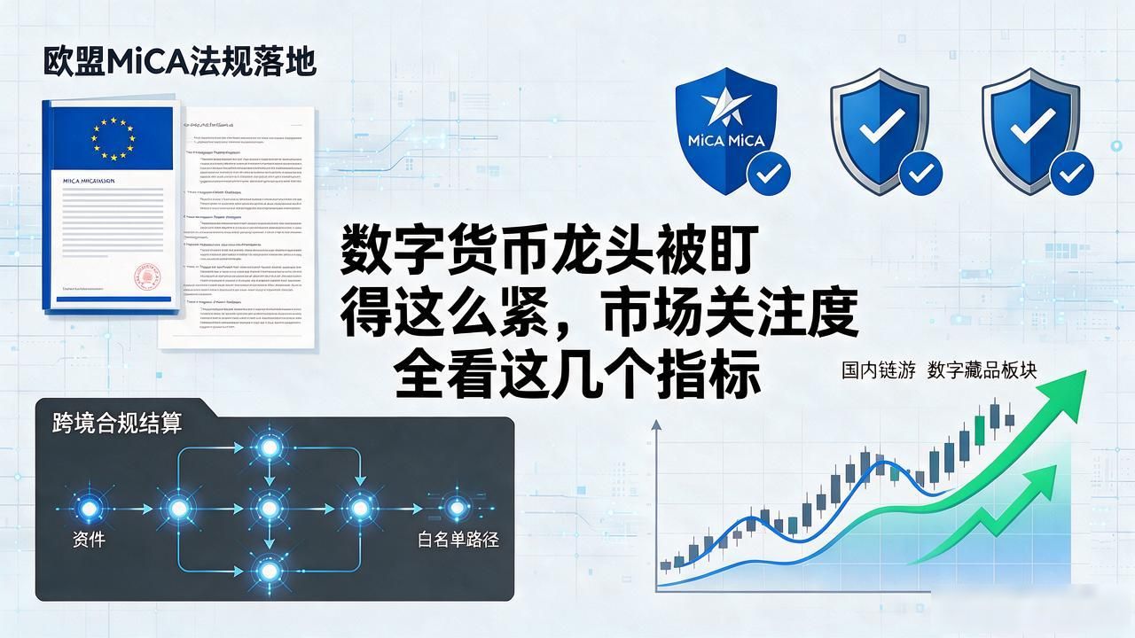 数字货币龙头被盯得这么紧，市场关注度全看这几个指标