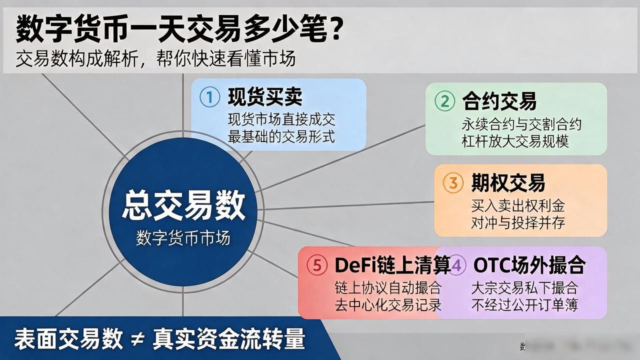 数字货币一天交易多少笔？交易数介绍帮你快速看懂市场