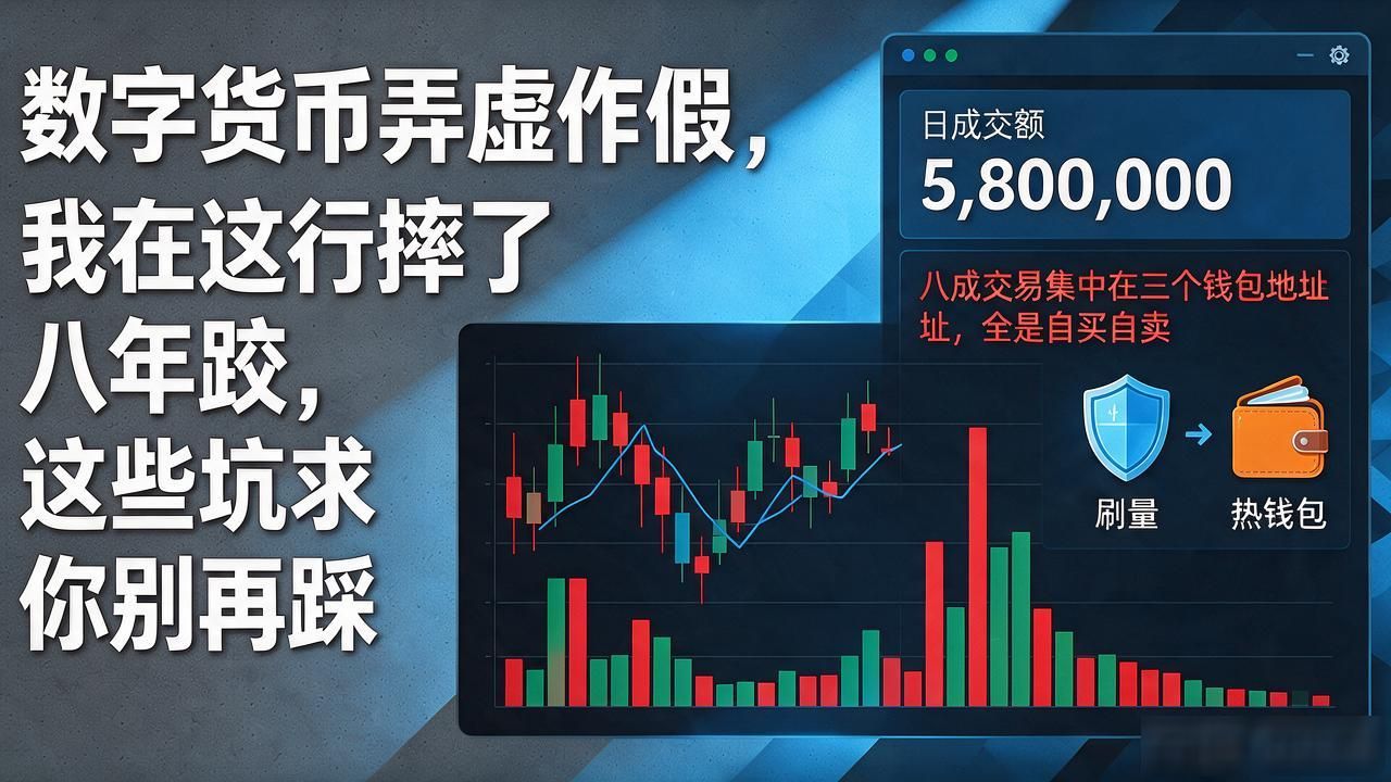 数字货币弄虚作假，我在这行摔了八年跤，这些坑求你别再踩
