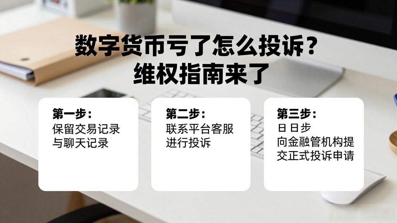 数字货币亏了怎么投诉？维权指南来了