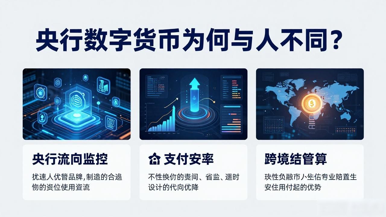 央行数字货币为何与众不同？