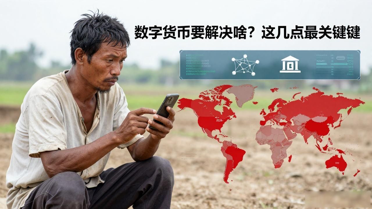 数字货币要解决啥？这几点最关键