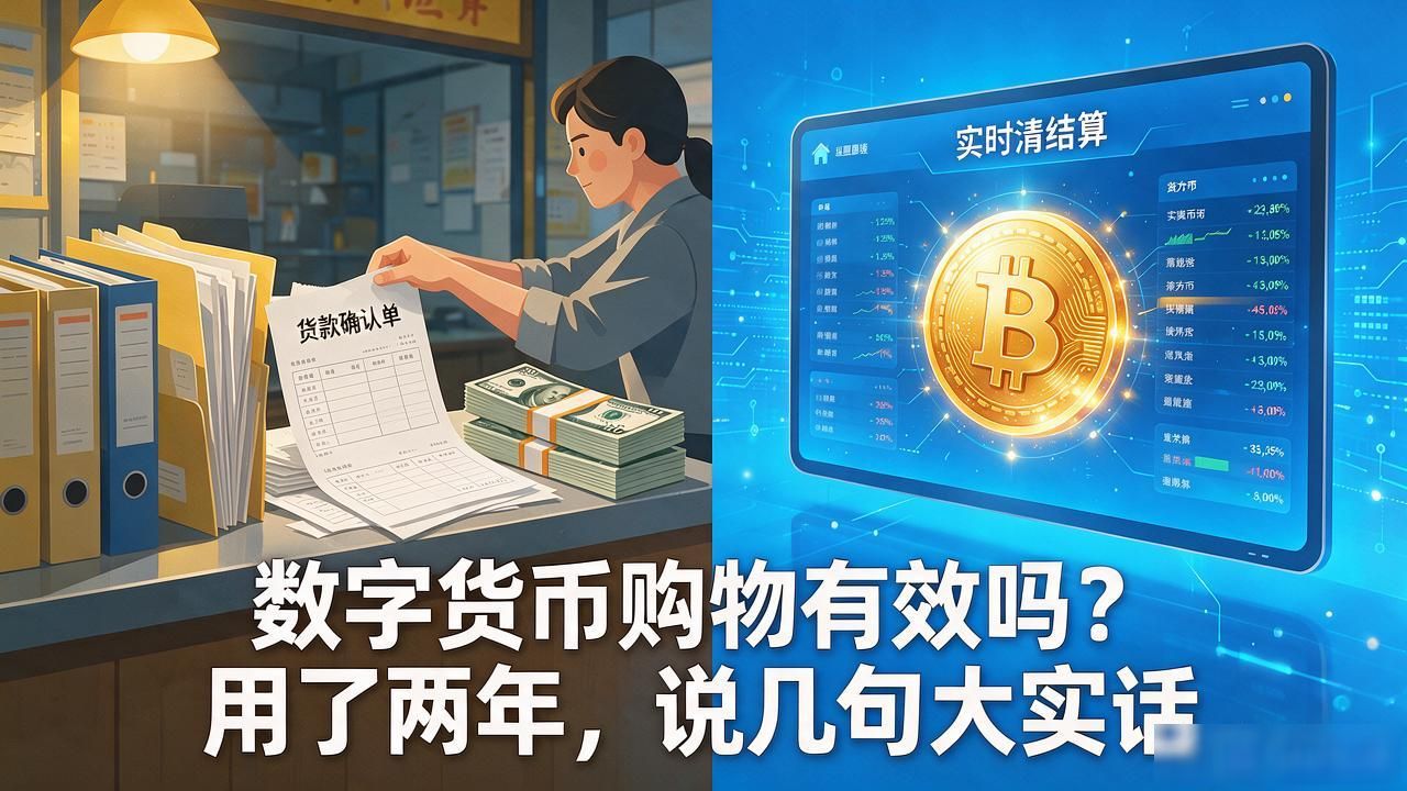 数字货币购物有效吗？用了两年，说几句大实话