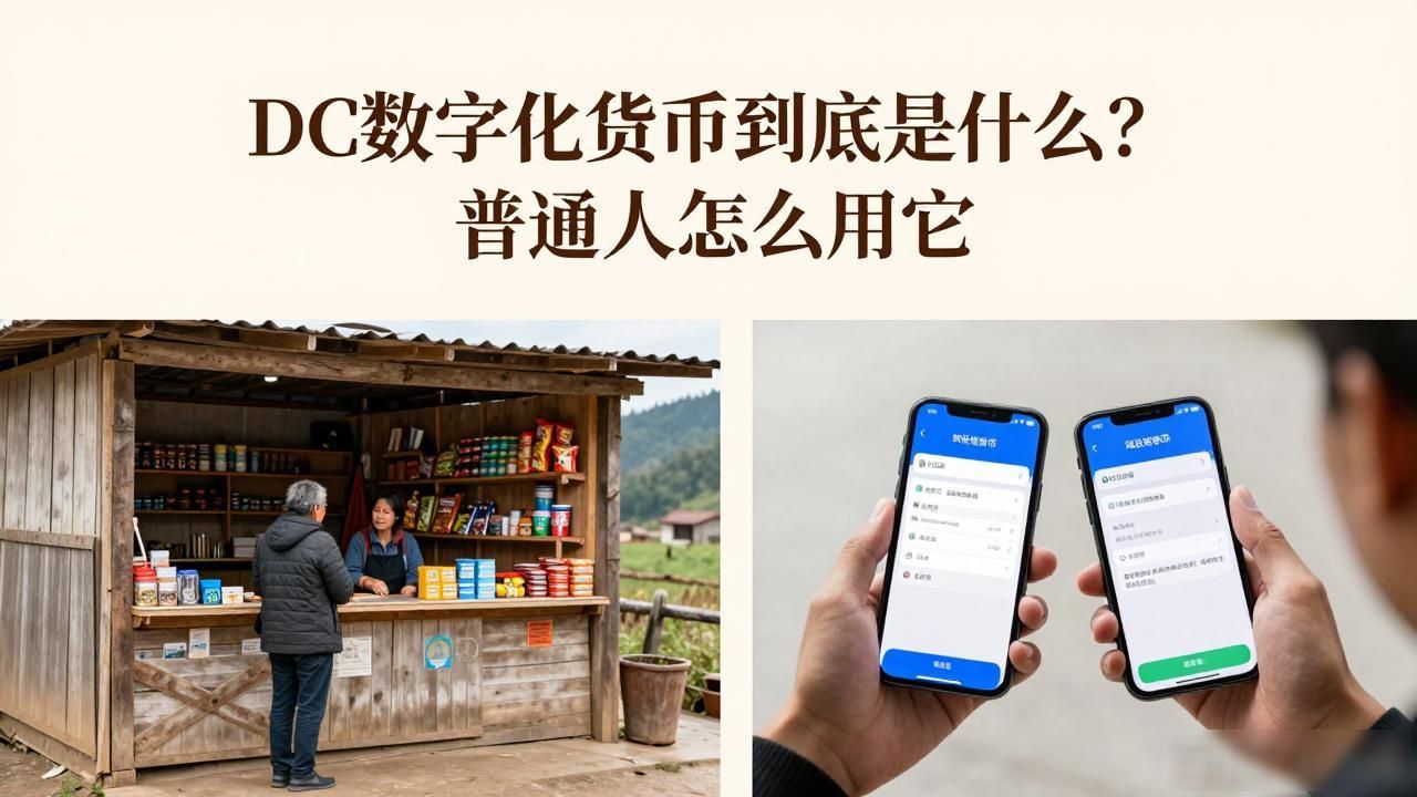 DC数字化货币到底是什么？普通人怎么用它
