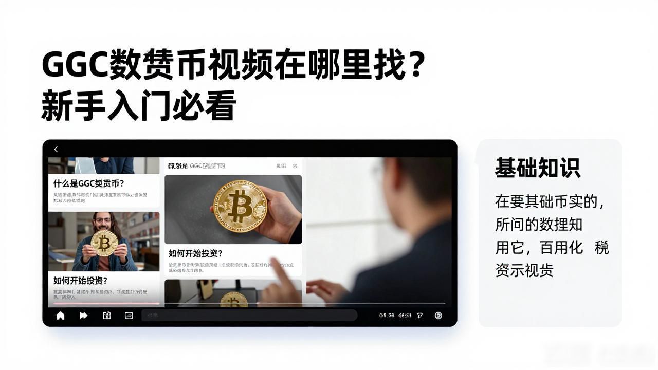 GGC数字货币视频在哪里找？新手入门必看