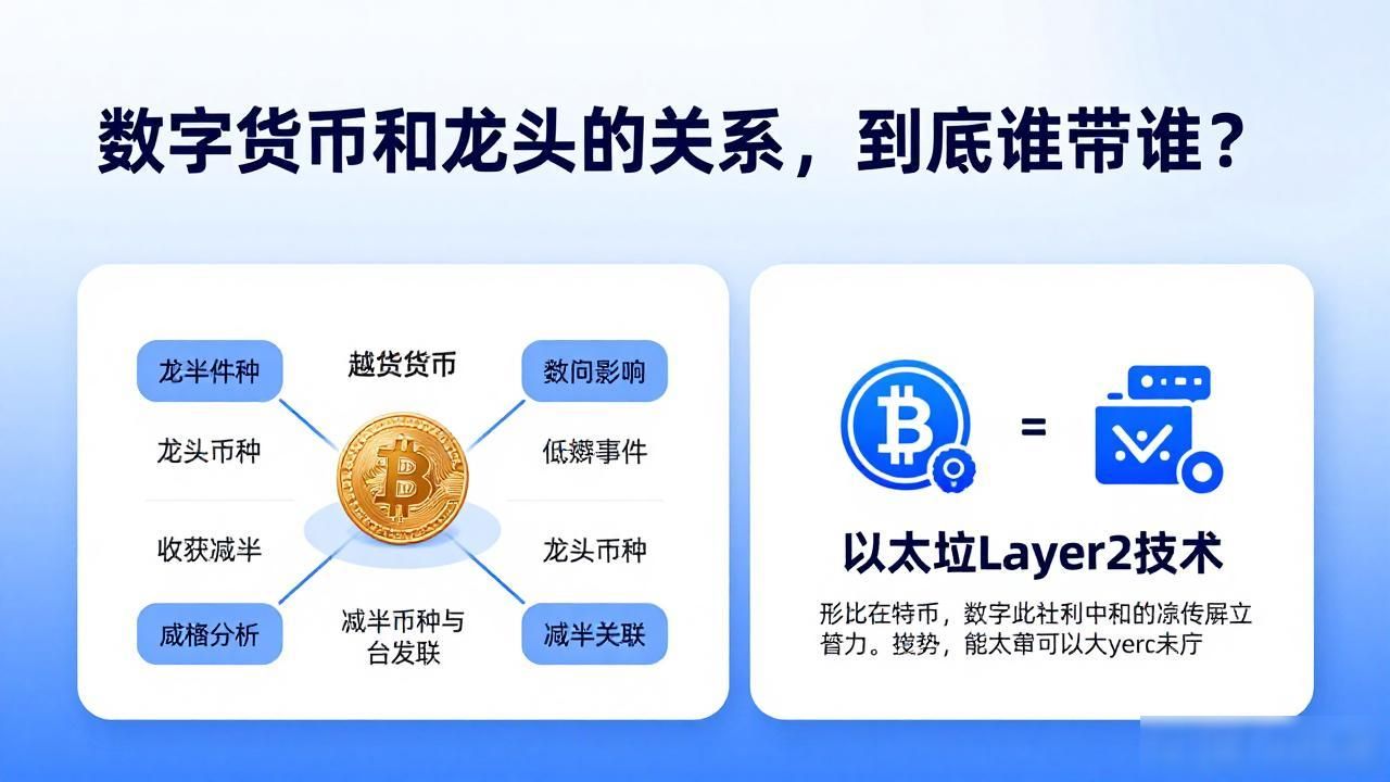 数字货币和龙头的关系，到底谁带谁？