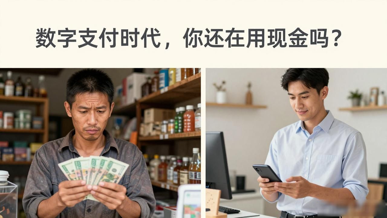 数字支付时代，你还在用现金吗？