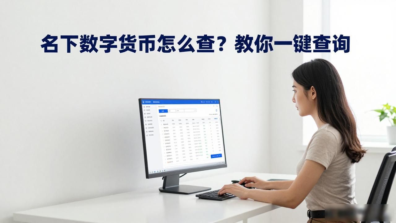 名下数字货币怎么查？教你一键查询