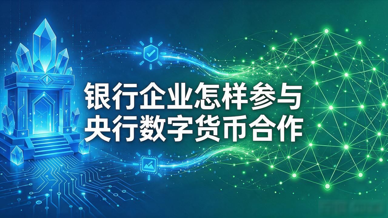 银行企业怎样参与央行数字货币合作