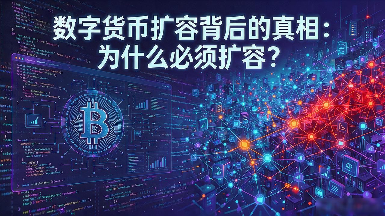 数字货币扩容背后的真相:为什么必须扩容?