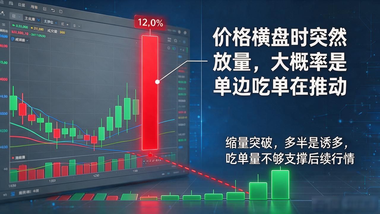 数字货币怎么判断吃单？老交易员告诉你看盘口和成交量的门道