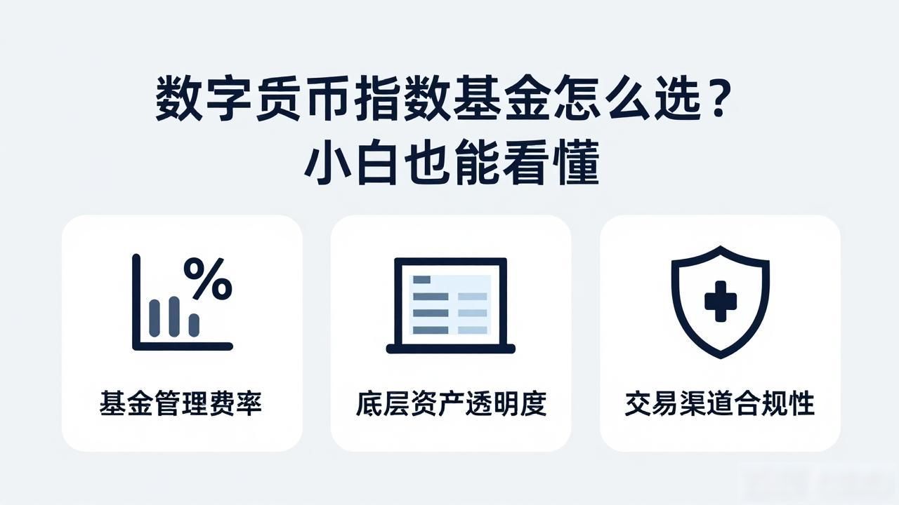 数字货币指数基金怎么选?小白也能看懂