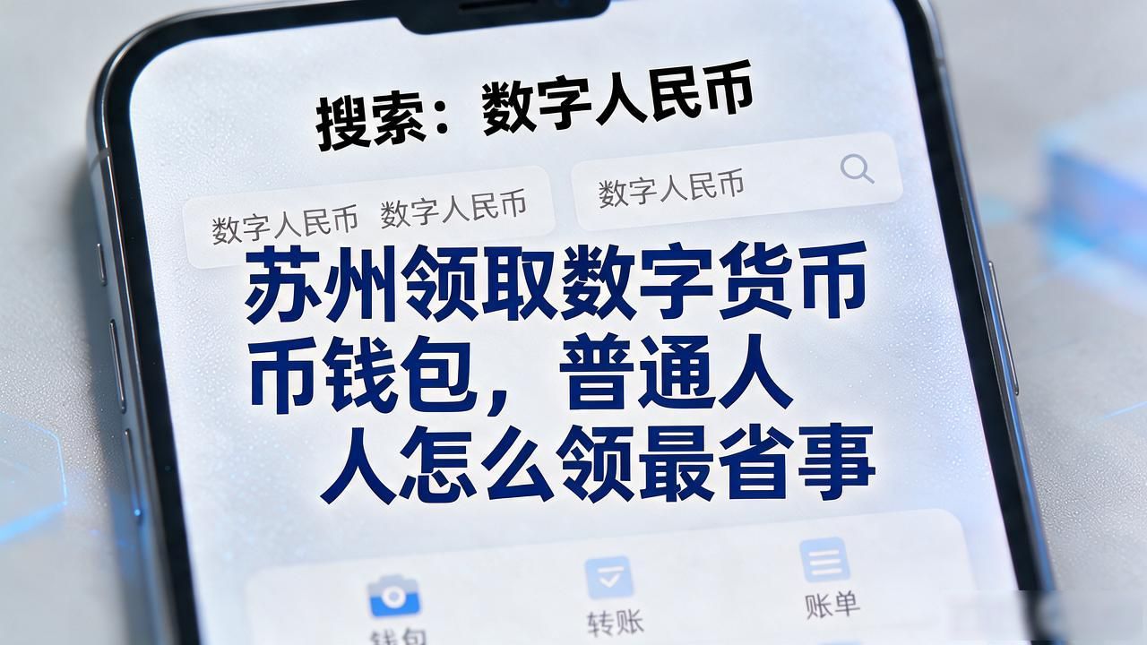 苏州领取数字货币钱包，普通人怎么领最省事，几种渠道都帮你理好了