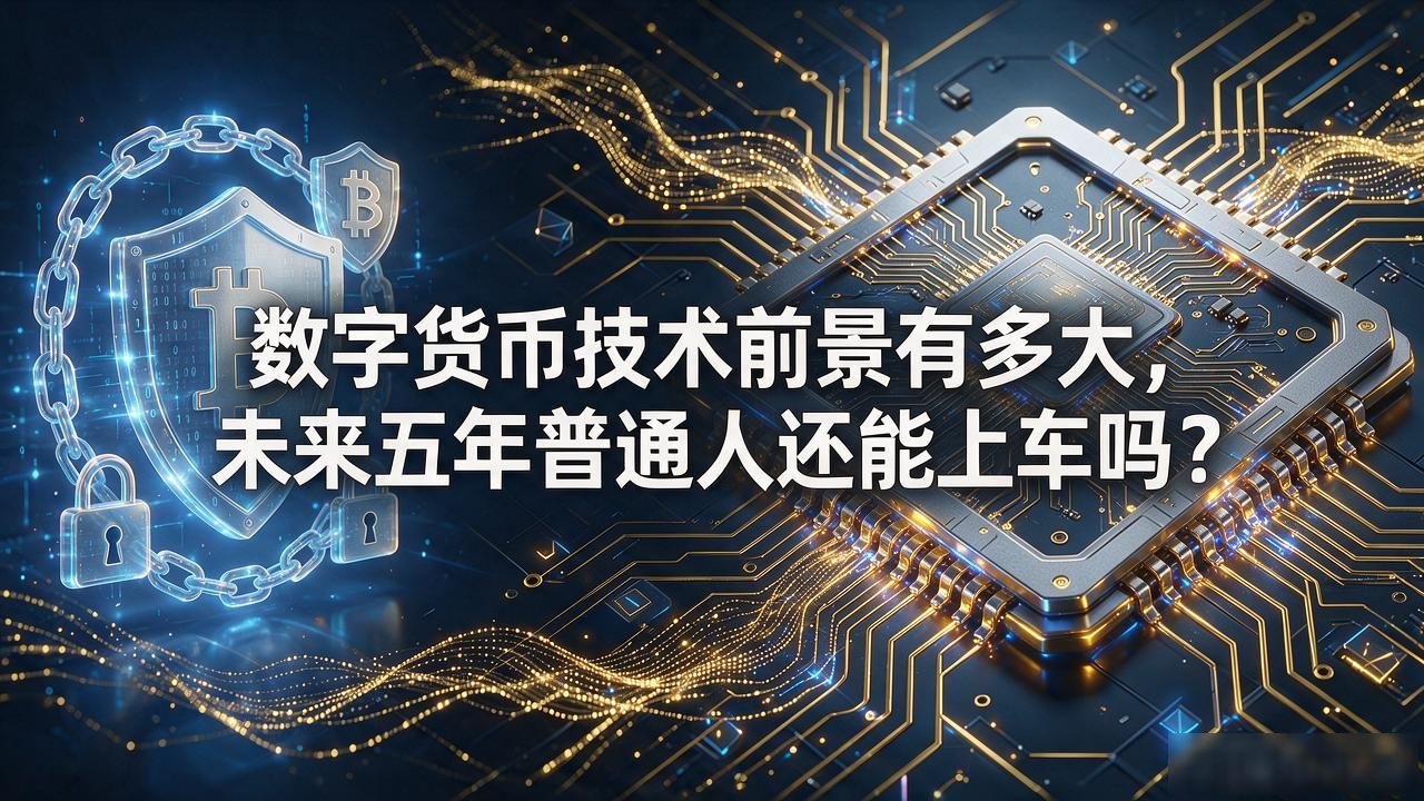 数字货币技术前景有多大，未来五年普通人还能上车吗