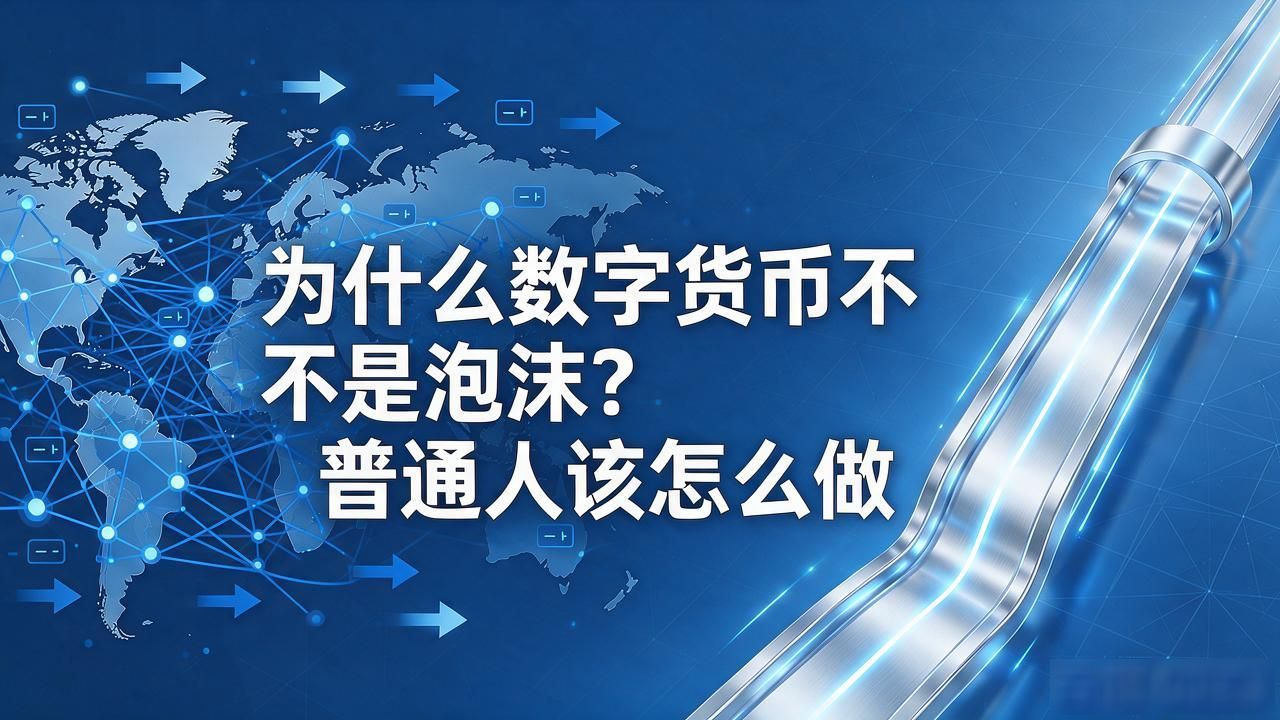 为什么数字货币不是泡沫？普通人该怎么做