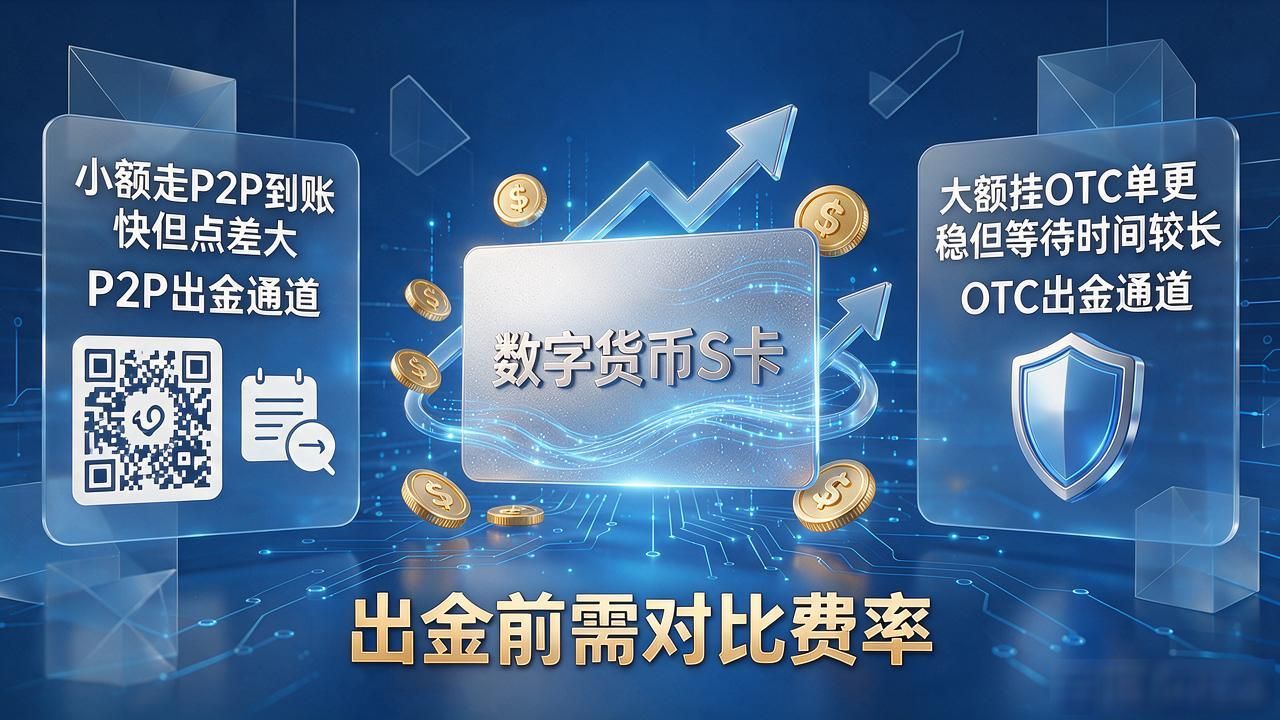 数字货币s卡到底怎么用最靠谱？充值、出金、安全这三件事得搞明白